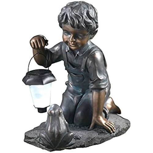 little boy statue