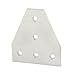 80/20 Inc., 4140, 10 Series, 5-Hole Tee Joining Plate