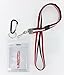 VAS Waterproof Cruise N Travel Cash, ID, Credit / Debit Card & Key Holder - RED, WHITE & BLUE Deluxe Lanyard #5 Carabiner With RFID Protection -