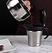 Rorence Stainless Steel Double Insulated Gravy Boat/Sauce Jug 16 Ounce Capacity S.S