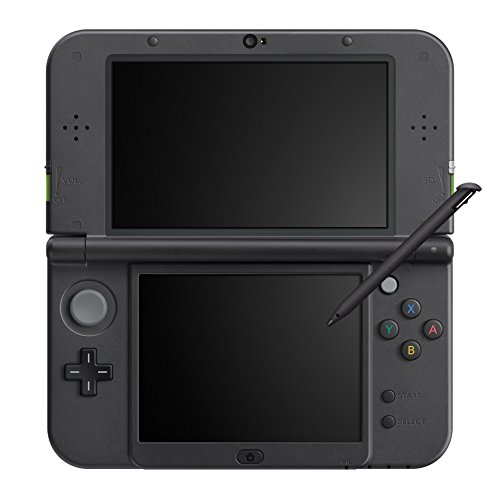 New Nintendo 3DS LL Lime × Black Japanese ver. (Japanese Imported Version only plays Japanese
