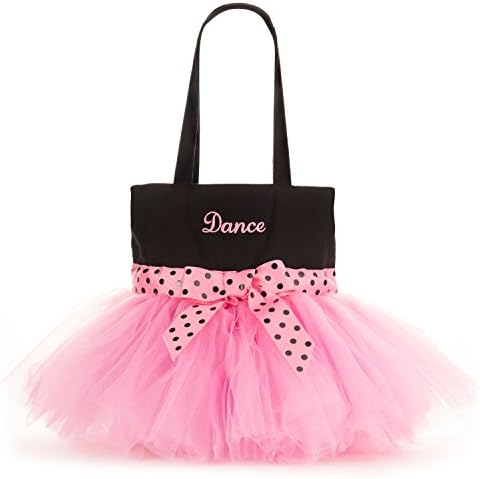 Pardao Cute Dance Bag for Little Girls - Ballerina Tutu Bag for Kids - Small Ballet Shoe Tote