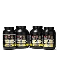Saludable 'n ajuste Nutritionals Suero pro-amino Suplemento, helado de vainilla, 2 pound