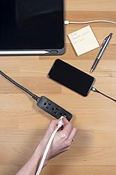 GE 3-Outlet Power Strip Extension Cord with
