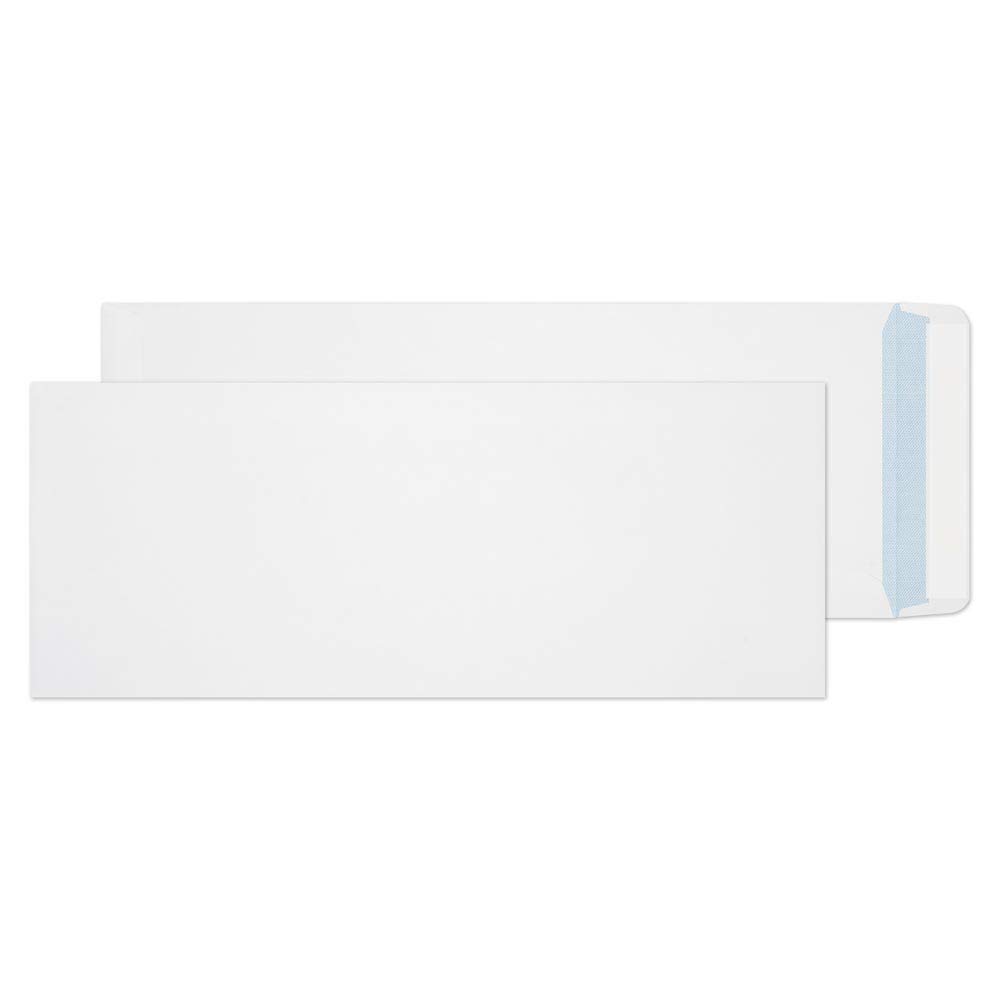 Blake Purely Everyday 381 x 152 mm 120 gsm Pocket Peel & Seal Envelopes (7502) White - Pack of 250