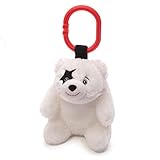 Gund Baby My First Kiss Star Child Stuffed Baby Rattle, Teddy Bear