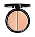 EVE PEARL Dual Salmon Concealer Full Coverage Under Eye Concealer Smooth Skin Treatment Brighten Makeup Hydrate Skincare (Light)