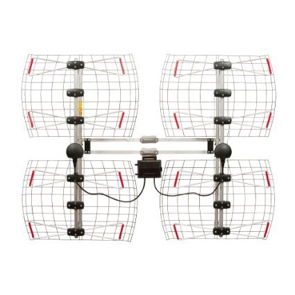 Antennas Direct Db8-E Enhanced Db8e Multidirectional Bowtie Uhf Antenna 37.40in. x 23.50in. x 4.00in.
