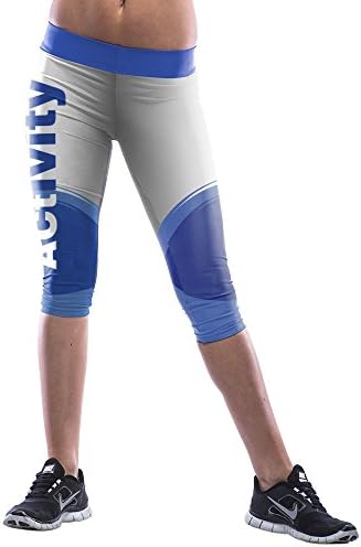 BerryGirl Slimming Tummy Control Activewear Sport Lightweight Capri Stretchy Tights