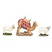 Three Kings Gifts Kneeling Camel and Two Awassi Sheep - for 7 Inch Real Life Nativity
