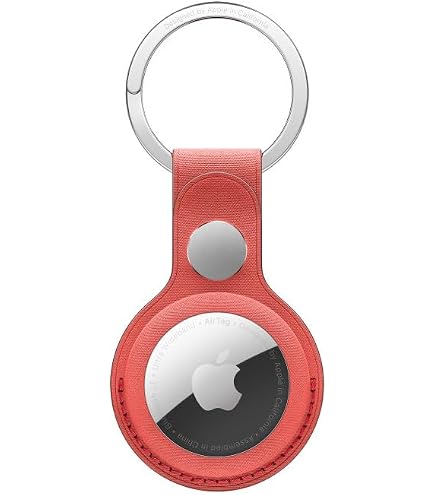 Amazon.com: Apple AirTag FineWoven Key Ring - Black - MT2H3ZM/A