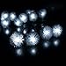 LED SopoTek LED 4.8m 20 LED Solar Outdoor String Fairy Lights Chuzzle Ball Solar Powered Outdoor String Lights for Outside Garden Camping Patio Party Christmas (20LED Cool white Color)