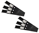 (6) Rotary 3441 Blades for Toro 54-0010 54-0010-03, Windsor 51-1725, 44" Deck