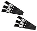 (6) Rotary 3441 Blades for Toro 54-0010 54-0010-03, Windsor 51-1725, 44" Deck