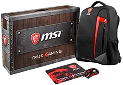 Pack Gaming MSI con mochila, ratón y alfombrilla Pack Gaming MSI con mochila, ratón y alfombrilla
