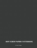 Dot Grid Paper 8.5 X 11: 5mm Square Grid Pad Journal Letter Size | Bullet Dotted Notebook Paper Graph For Take Notes, Task or Drawing (Dot Graph Paper Notebook)