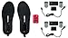 Thermacell Proflex Remote Controlled Flexible Heated Shoe Insole with Rechargeable Battery and Additional Battery (2 Pack), Medium