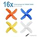 BETAFPV 16pcs 31mm 4-Blade Props 0.8mm Shaft Propeller with Removal Tool for 65mm Frame Tiny Whoop Quad Like Beta65S etc