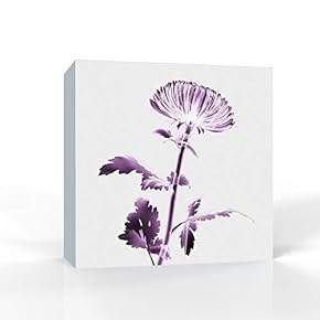 wall26 Canvas Wall Art Purple Flower Pictures Home...
