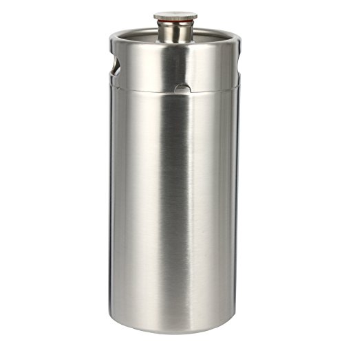 YaeBrew 128 Ounce Homebrew Keg System Kit for Home Brew Beer with a