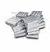 The Display Guys~ Pack of 100 Cotton Filled Cardboard Paper Silver Jewelry Box Gift Case - Silver Foil (3 1/2x3 1/2x1 inches #33)