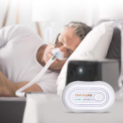 CPAP Cleaner and Sanitizer Cleaning Machine - JALIELL Portable Mini CPAP Mask Cleaner for CPAP Machine, Cushion & Tubing