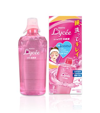 NEW Rohto Lycee Washing Eyes Medicine 450ml (Japan Import)