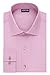 Kenneth Cole Reaction Men's Technicole Slim Fit Stretch Solid Spread Collar Dress Shirt , Pink, 18