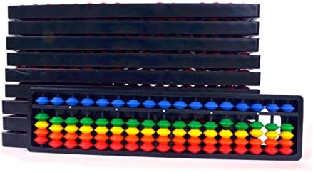 Djuize Abacus Multicolor 17 Rod - Set of 10
