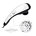 6 Interchangeable Nodes Massager, NURSAL Handheld Deep Percussion Massager with Heat, Variable Speed Adjustment and Anti Slip Design