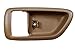 PT Auto Warehouse TO-2901B22LH - Inside Interior Inner Door Handle Trim/Bezel, Brown (Oak) - Driver Side, Replaces # 69278-AC010-E1, 69278AC010E1