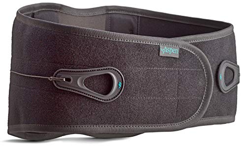 Aspen Lumbar Support Back Brace, Low Profile Aspen Lumbar Support Back Brace Women Yet Durable Aspen Lumbar Support Back Brace for Men, Back Brace for Back Pain, Injury Recovery or Prevention, Small