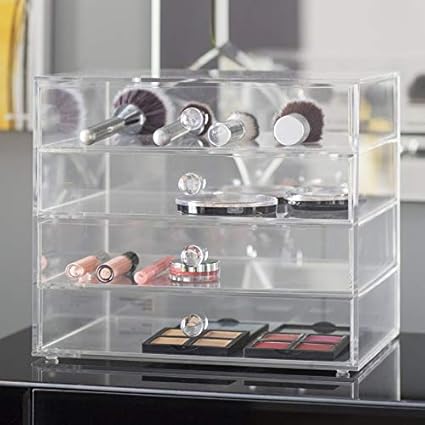 Amazon Com Acrylic Plastic Handcrafted Transparent Clear 4 Tier