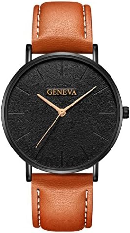 Paymenow Watches Clearance, Casual Lover Couple Men Women Unisex Business Watches Simple Analog Quartz Wrist Watch On Sale