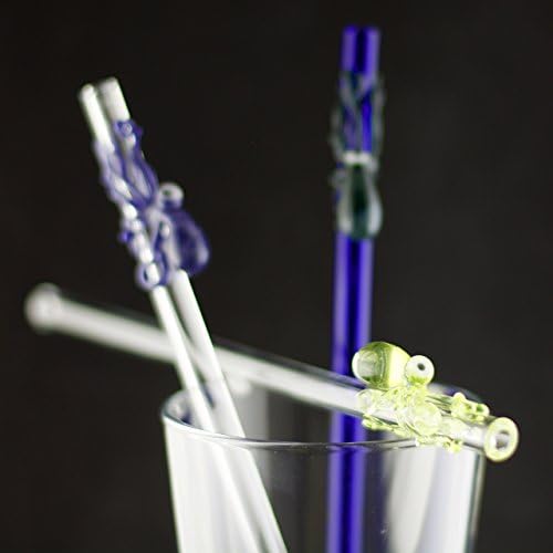 Cyclops Octopus Glass Straw