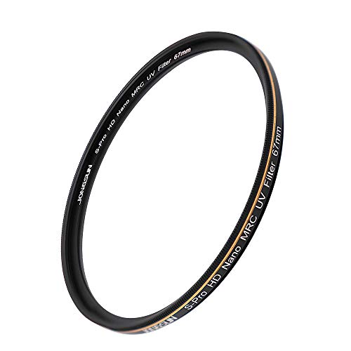 JONGSUN UV Filter 67mm, S-Pro HD Nano MRC Mehrlagenbeschichtung, B270, Kameras Ultraviolett Schutzfilter Filter