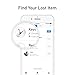 nonda Aiko Finder, Easy to Use iOS App, Rechargeable and Longer Battery Life. Bluetooth Key Finder, Phone Finder, Wallet Finder, Louder Beep, Smart Bluetooth Tracker for Pet/Car/Luggage