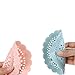 Shower Drain Hair Catcher Hair Stopper,Yihui Flower Shaped Rubber Drain Protector Hair Strainer Snare for Kitchen and Bathtub-4 Pack in Assorted Colors