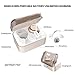 True Wireless Earbuds, AMORNO Truly Bluetooth Headphones in-Ear Noise Cancelling Mini Twins Earphones Sport Sweatproof Dual Stereo Earpieces with Charging Case for Running Gym