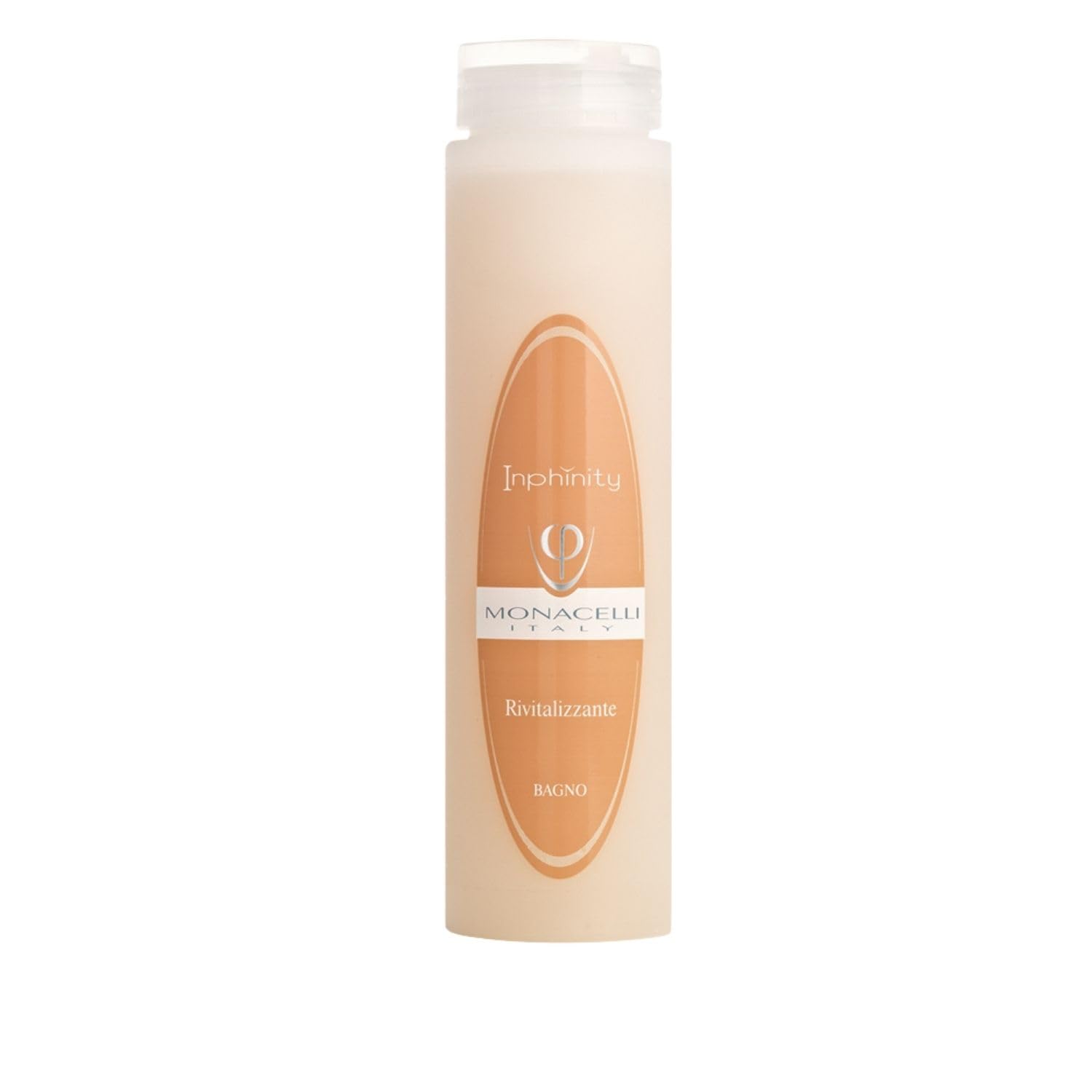 Monacelli Inphinity Revitalizing Shampoo Bagno 200ml mild creamy cleanser for dry, thick, frizzy and very treated hair