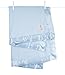 Little Giraffe Baby Blanket - Luxe Soft Blanket with Satin Trim - Baby Stroller Blanket - Newborn Baby Essentials & Baby Gifts - 29x35