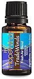 Clean Air, Natural Air Freshener, Pure Essential Oil blend, non-chemical Air Purifying, 15ml/0.5oz - Powerful Unique Formula, TradeWinds by HopeWind Health
