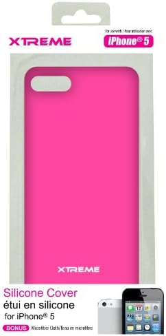 Xtreme 50153 Silicone Case for the iPhone 5 - 1 Pack - Retail Packaging - Pink