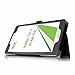 Fintie Acer Iconia Tab 8 A1-840FHD 8-Inch Android Tablet Folio Case - Premium PU Leather Cover Stand with Stylus Holder [Fits Acer Iconia Tab 8 A1-840FHD-197C / A1-840-131U / A1-840FHD-10G2] - Black