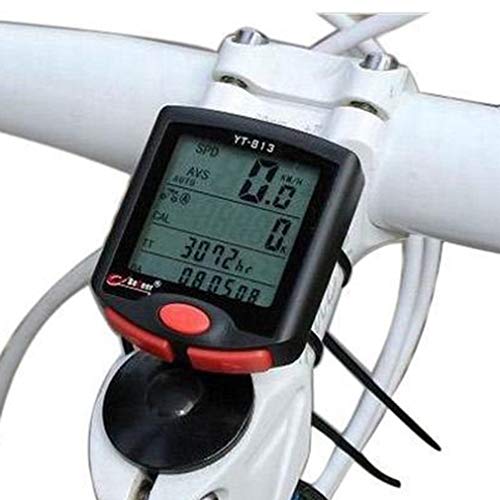 BOGEER YT-813 Wired Bike Cycling Bicycle Computer Odometer Backlight LCD Speedometer Riding Accessories