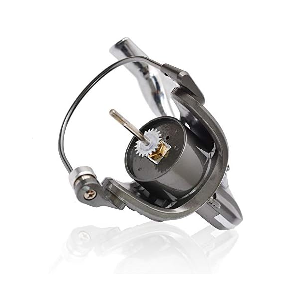 NYKK Angelsets Angelrolle Spinn Metal Spinning Reels Schweres Ziehen Boot Angelrolle Karpfenangeln Spinner Spinning… – Bild 7