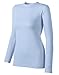 Duofold Women's Mid Weight Wicking Thermal Shirt, Frost, Small