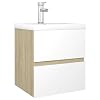 vidaXL-Mueble-con-Lavabo-Armario-Tocado-Fregadero-Aseo-Cuarto-de-Bano-Inodoro-Ducha-Banero-Mobiliario-Robusto-Estable vidaXL-Mueble-con-Lavabo-Armario-Tocado-Fregadero-Aseo-Cuarto-de-Bano-Inodoro-Ducha-Banero-Mobiliario-Robusto-Estable
