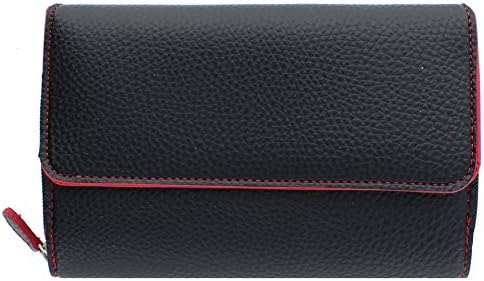 MUNDI Big Fat Flap Wallet (RED EDGE/ BLACK)