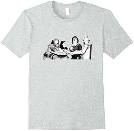 Mens Wizard of Oz T-Shirt Tee Shirt Small Heather Grey
